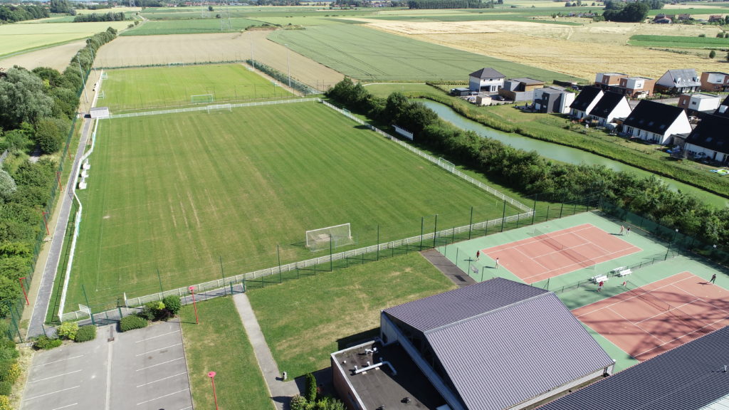 Nouveau Terrain de foot de l'Olympique Merignies